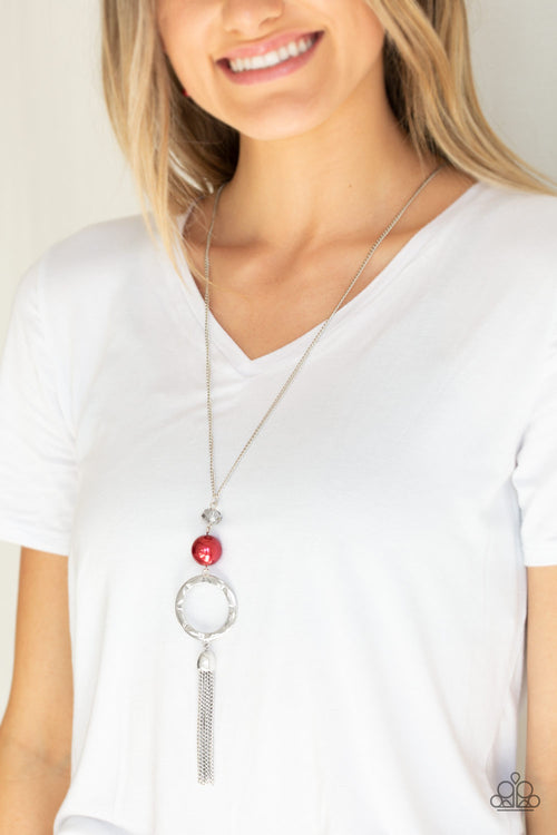 Bold Balancing Act - Red - Patricia's Passions Jewelry Boutique