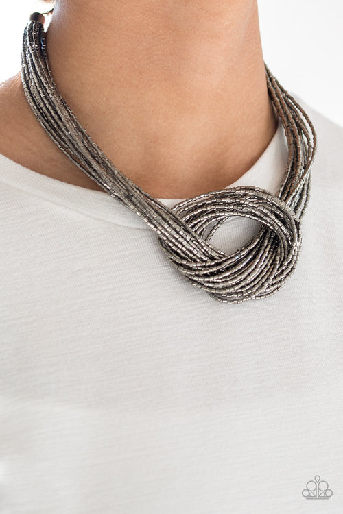 Knotted Knockout - Gunmetal - Patricia's Passions Jewelry Boutique