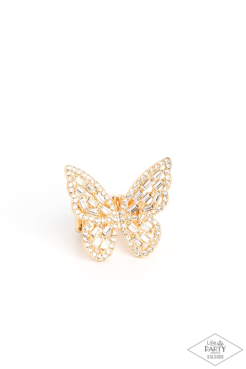 Flauntable Flutter - Gold - Patricia's Passions Jewelry Boutique