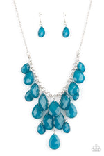 Front Row Flamboyance - Blue - Patricia's Passions Jewelry Boutique