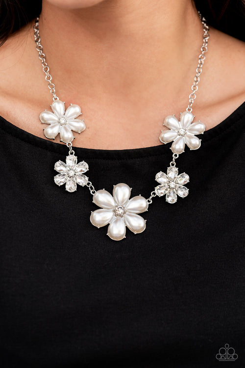 Fiercely Flowering - White - Patricia's Passions Jewelry Boutique