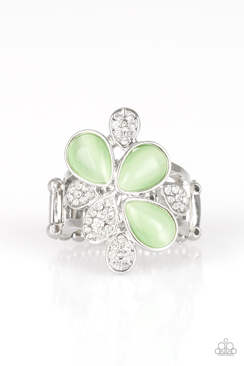 Diamond Daises - Green - Patricia's Passions Jewelry Boutique