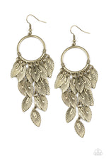 Feather Frenzy - Brass - Patricia's Passions Jewelry Boutique