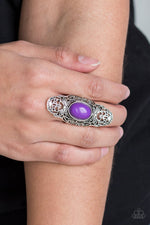 Flair For The Dramatic - Purple - Patricia's Passions Jewelry Boutique