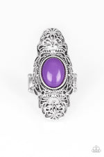 Flair For The Dramatic - Purple - Patricia's Passions Jewelry Boutique