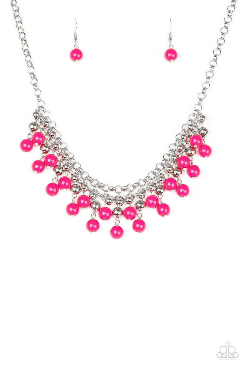 Friday Night Fringe - Pink - Patricia's Passions Jewelry Boutique
