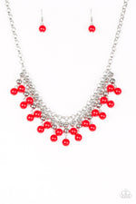 Friday Night Fringe - Red - Patricia's Passions Jewelry Boutique