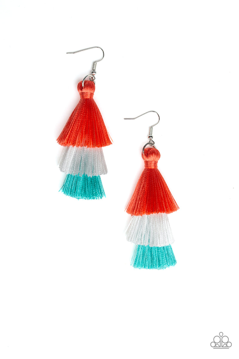 Hold On To Your Tassel - Orange - Patricia's Passions Jewelry Boutique