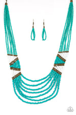Kickin It Outback - Blue - Patricia's Passions Jewelry Boutique