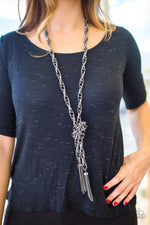 SCARFed for Attention - Gunmetal - Patricia's Passions Jewelry Boutique