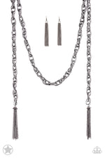 SCARFed for Attention - Gunmetal - Patricia's Passions Jewelry Boutique