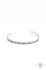 She Believed She Could - Silver - Patricia's Passions Jewelry Boutique