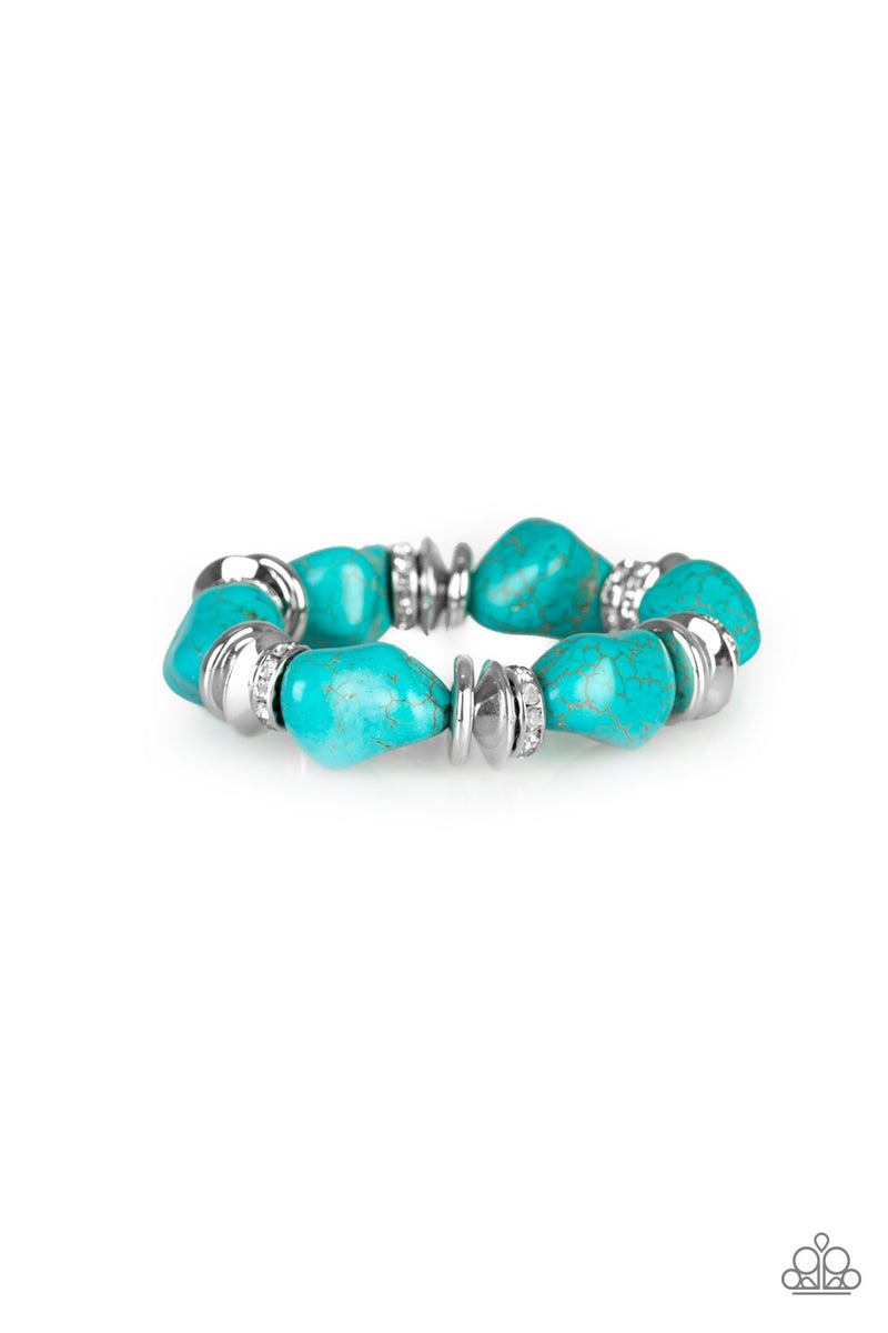 Stone Age Stunner - Blue - Patricia's Passions Jewelry Boutique