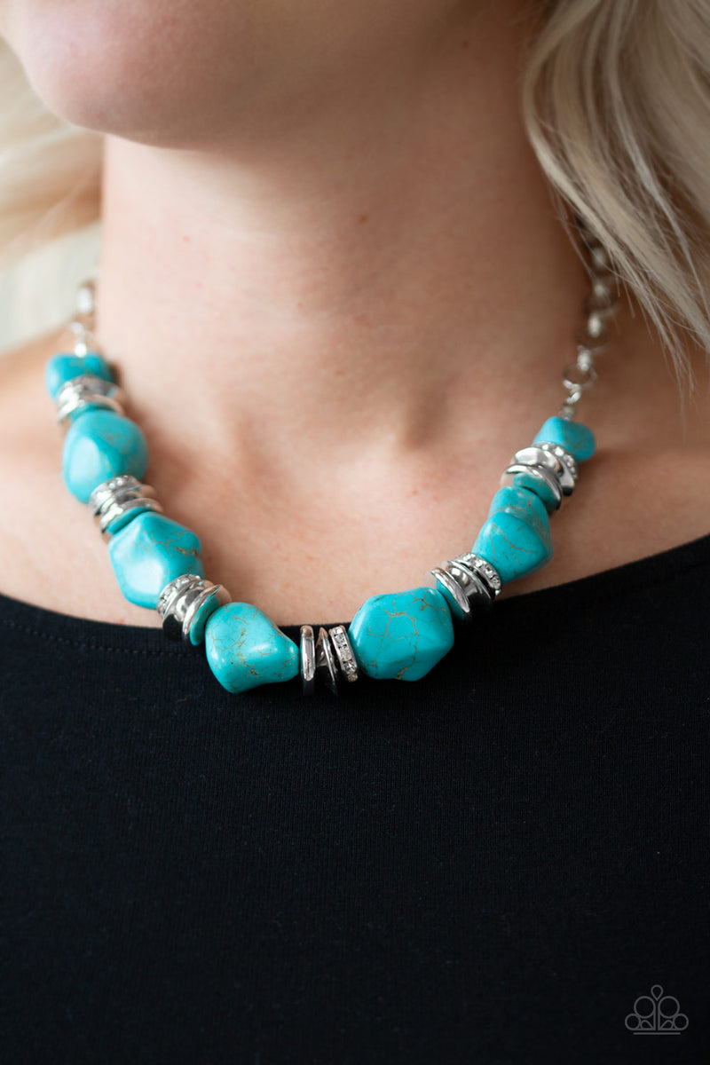 Stunningly Stone Age - Blue - Patricia's Passions Jewelry Boutique