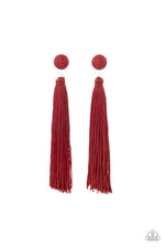 Tightrope Tassel - Red - Patricia's Passions Jewelry Boutique