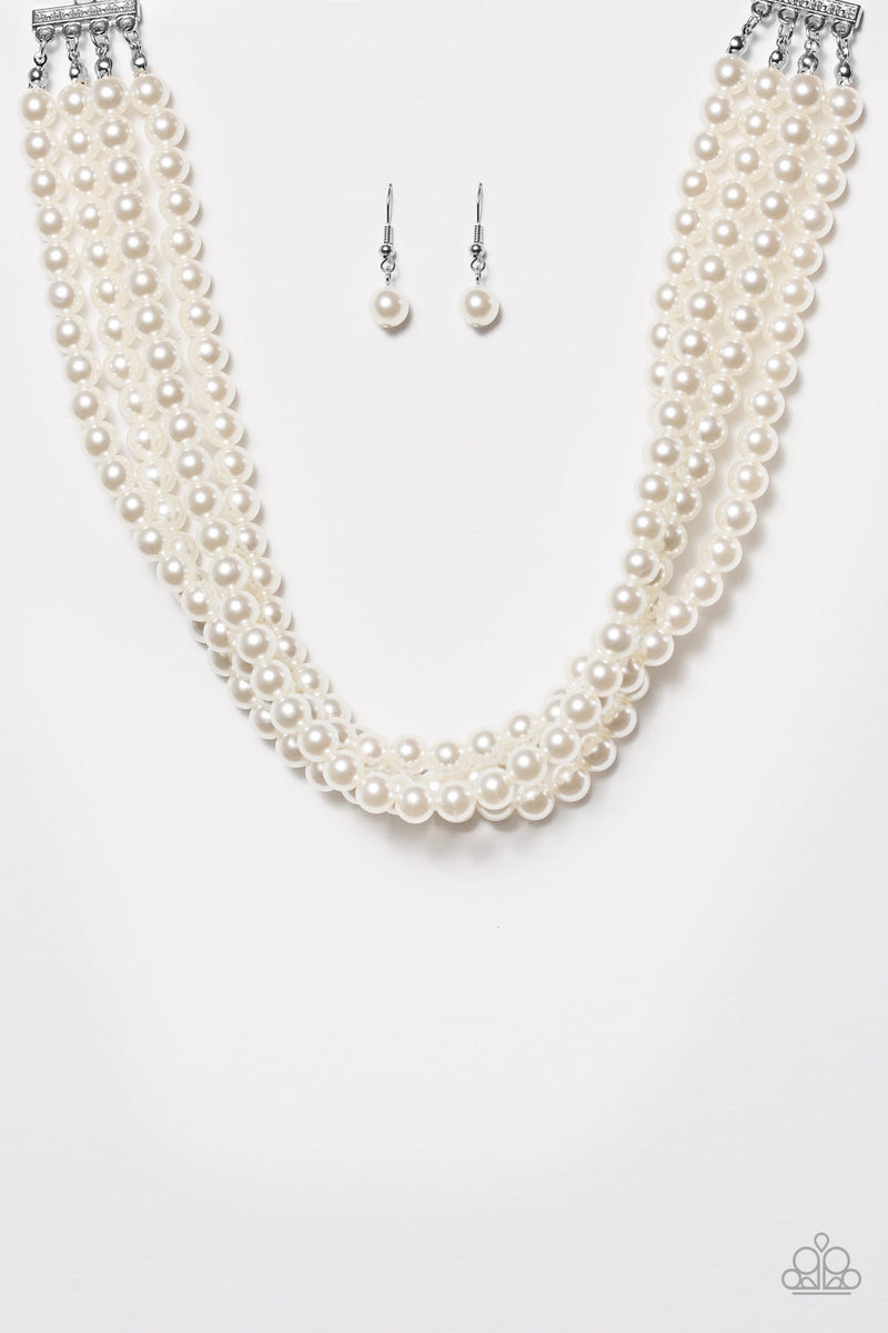 Vintage Romance - White Choker - Patricia's Passions Jewelry Boutique